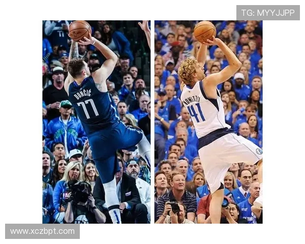 东契奇无视防守强势出手命中超远三分全场沸腾展现超级巨星风采